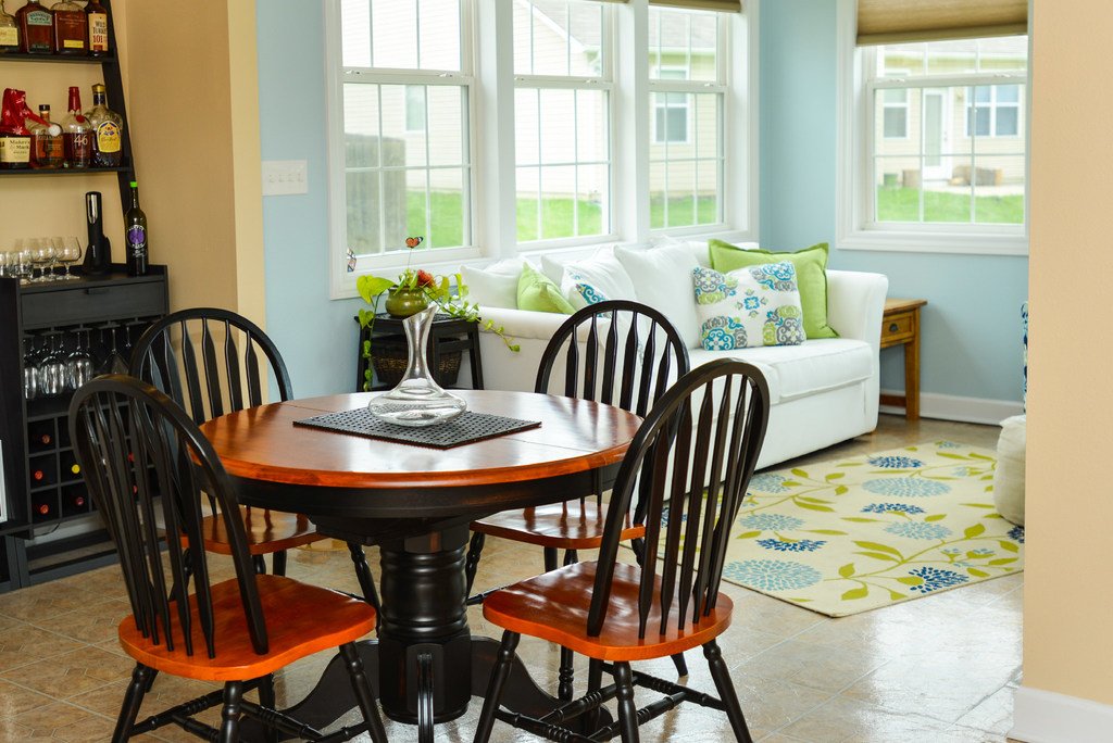 Wine room dining room design